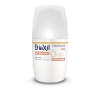 ETIAXIL Déodorant Détranspirant Tolérance Peaux Sensibles sans Parfum 50ml | 100% efficace contre la transpiration excessive* pendant 3 jours - Anti-humidité anti-odeurs prouvées cliniquement - Roll-on