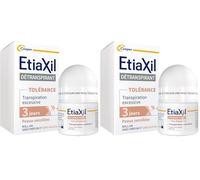 ETIAXIL - Déodorant Détranspirant - Traitement Transpiration Excessive - Aisselles - TOLÉRANCE - Efficacité 3 jours - 15 ml (Lot de 2)
