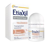 ETIAXIL - Déodorant Détranspirant Traitement Transpiration Excessive Aisselles TOLÉRANCE- 15 ml Rouleau
