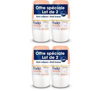 ETIAXIL - Déodorant Transpiration Faible Aisselles 24h Roll On Fabriqué en France 50 ml Lot de 2 Rouleau 2x100