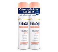 Cooper etiaxil déodorant douceur 48h aérosol sans aluminium 2x150ml