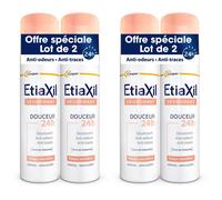 ETIAXIL - Déodorant Transpiration Faible Aisselles 48h Aérosol Fabriqué en France 150 ml Lot de 2 2x2x150