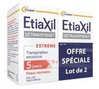 Etiaxil Détranspirant Extreme Peaux Normales Roll-On 2x15ml