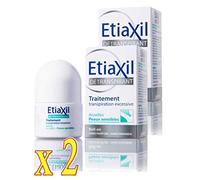 ETIAXIL DETRANSPIRANT LOT DE 2 BILLE PEAUX SENSIBLES