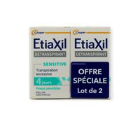 Etiaxil Détranspirant Roll-on Peaux sensibles 2 x 15 ml