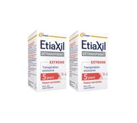 ETIAXIL - Déodorant Détranspirant Traitement Transpiration Excessive Aisselles EXTREME Peaux Normales 15 ml Lot de 2 Rouleau 30