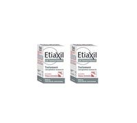 ETIAXIL Lot de 2 flacons de traitement anti-transpirant roll-on pour peaux normales 15 ml