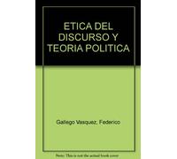 Ética del Discurso y Teoría Política