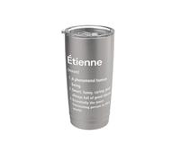 Étienne Définition du nom Dictionnaire amusant Gobelet isotherme en acier inoxydable double paroi