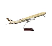 Etihad Airways Boeing 777-300ER Modèle d'avion LED Extra Large - Échelle 1/157