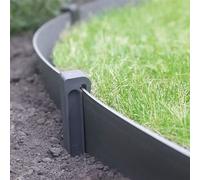 Etik Fix - NORTENE - Piquet d'ancrage pour bordures - PP 100% recyclé - Gris - 10 unités