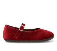 Etika Chaussures Barefoot, semelle plate 63338 | Extérieur textile, doublure et plante synthétiques, sangle avec boucle et bout rond. Idéal pour les uniformes et les