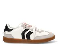 Etika Chaussures de sport décontractées pour femme, design rétro avec semelle en caoutchouc et tendance à double cordon, 50030 rose, blanc, 37 EU