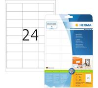 Etiketten Premium A4, weiß 66x33,8 mm Papier mat 600 St.