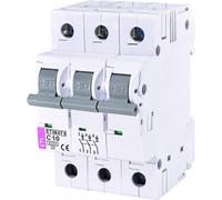 ETIMAT 6 DISJONCTEUR SURINTENSITÉ C 10A 3P 3M 6KA 002145514