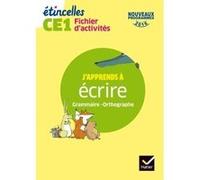 Etincelles - Etude de la langue CE1 Éd. 2017 - Fichier d'activités Olivier Tertre (Auteur), Denis Chauvet (Auteur), Josiane Boutet (Auteur)