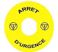 ETIQUETA ARRET D'URGENCE PARA KIT