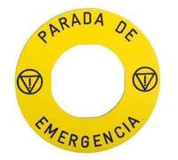 ETIQUETA PARADA EMERGENCIA PARA KIT