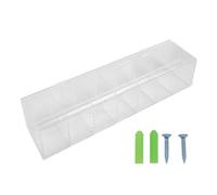 Étiqueter Dispeller Sticker Roll Holder Clear Organizer 7 PARTICTES Mur résistant à la poussière monté pour la cuisine de maison de bureau