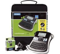 Etiqueteuse DYMO LabelManager 210D en mallette | Etiqueteuse avec clavier QWERTZ & grand écran graphique | avec ruban d'étiquettes DYMO Original D1 | pour rubans DYMO de 6, 9 et 12 mm de large
