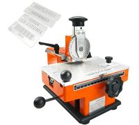 Etiqueteuse et embosseur semi-automatique pour marquage des métaux sur étiquettes et plaques