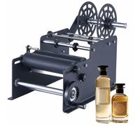 Étiqueteuse manuelle de bouteilles, applicateur manuel ergonomique, largeur des étiquettes 10-130 mm, longueur 10-300 mm, sans plis de bulles pour canettes et bouteilles