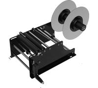 Etiqueteuse manuelle pour bouteilles, haute précision ±0,5 mm, vitesse d'étiquetage 10-30 pièces/min, noire