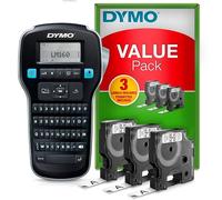Etiqueteuse portable Dymo Label Manager 160 - Kit avec 3 rubans
