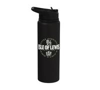 Étiquette 2C des Hébrides extérieures de l'île de Lewis Stainless Steel Insulated Water Bottle