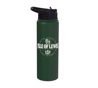 Étiquette 2C des Hébrides extérieures de l'île de Lewis Stainless Steel Insulated Water Bottle