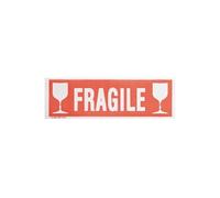 APLI Étiquette adhésive « fragile » 190x60 - sachet de 100 G