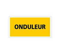 Etiquette adhésive PHOTOVOLTAIQUE ONDULEUR (C1223). Signalisation Photovoltaïque -