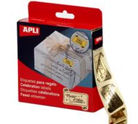 Etiquette adhésive 'Plaisir d'offrir'