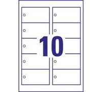 Etiquette américaine, film, mat, blanc