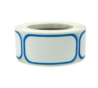 Étiquette Autocollante En Papier Blanc, 300 Pièces/Rouleau, Pot Vierge, Bougie, Bouteille En Verre, Assortiment De Stockage Des Aliments Au Bureau, Autocollants De Cuisine