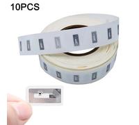 Étiquette Autocollante Nfc Puce Ntag213, 13.56mhz, 2x1cm, Incrustation Humide, 10 Pièces