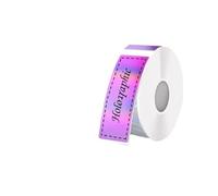 Étiquette autocollante thermique P12, 2 rouleaux de ruban adhésif 12mm x 40mm, Compatible avec l'étiqueteuse mémo D30 Q30 Mark P11 P50 L12 DL Q2((2-rolls) 12x40mm-K)