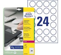 Étiquette Avery anti-sabotage - Laser - L6112, blanc, laser