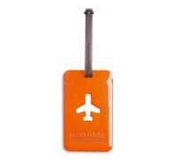 Étiquette Bagage carré tag Alife Design Orange TU