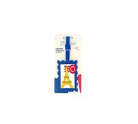 Etiquette baggage Taggy Timbre Parisien Bleu