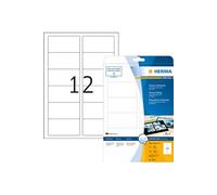 Herma 4906 Étiquettes haute brillance 88,9 x 46,6 A4 LC Blanc