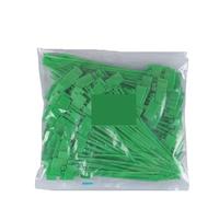 Etiquette Cable Étiquettes de colliers serrage, attaches à boucle, marqueurs, étiquette câble, ruban fermeture éclair autobloquant, accessoire rangement for la maison et le bureau(Green,200PCS)
