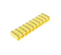 Etiquette Cable Lot de 100/150 marqueurs de câbles jaunes de type C for câbles réseau de 2 à 8 mm(M-3AS(6.0mm)100PCS)