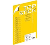 Etiquette CD Maxi, diamètre: 117 mm, blanc