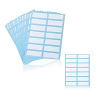 Étiquette collante,336 pièces étiquettes autocollantes Étiquettes de Dossier de Dossier Étiquette 13 x 38mm pour boîte de pot de bouteille, cuisine de bureau d'école.