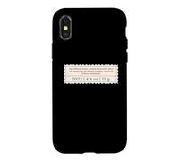Étiquette Coque pour iPhone X/XS