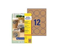 Avery Étiquette couleur Kraft Ø 60 mm G