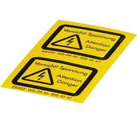 Etiquette davertissement Contenu: 10 pc(s) Phoenix Contact WS-2K 1004513
