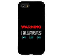 Étiquette d'avertissement d'entomologie des coléoptères I Collect Beetles Insectes Coque pour iPhone SE (2020) / 7/8