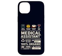 Étiquette d'avertissement pour Assistant médical - Compétences - Sarcasme - Café - Vin Coque pour iPhone 14 Plus